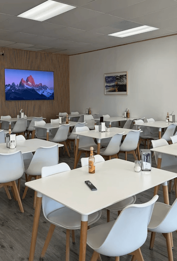 Inside Crepe Heaven café